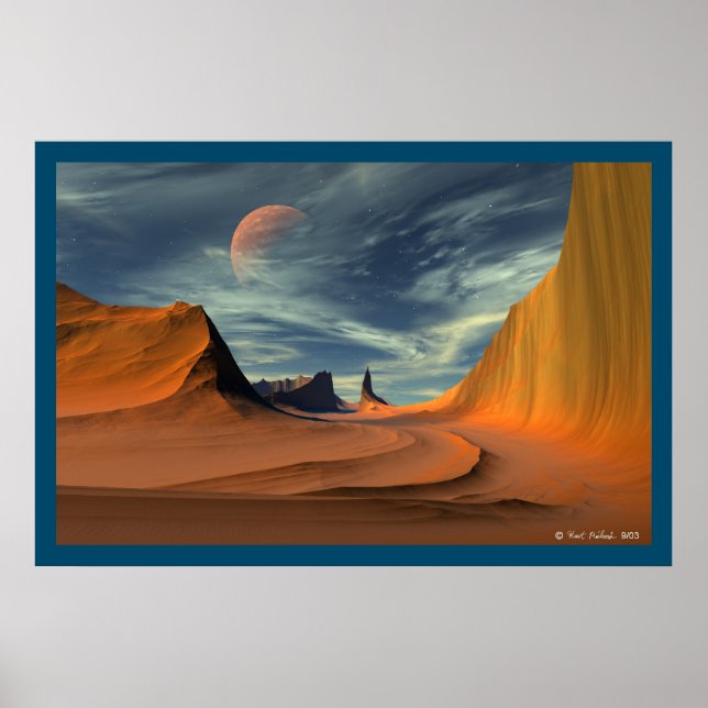 Desert Road Poster (Front)