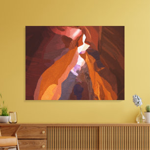 Desert Rock Formation Canvas Print
