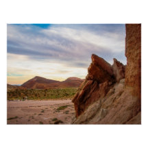 Desert Rock Glossy Poster | Southwest Decor