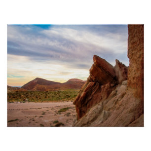 Desert Rock Glossy Poster Southwest Decor