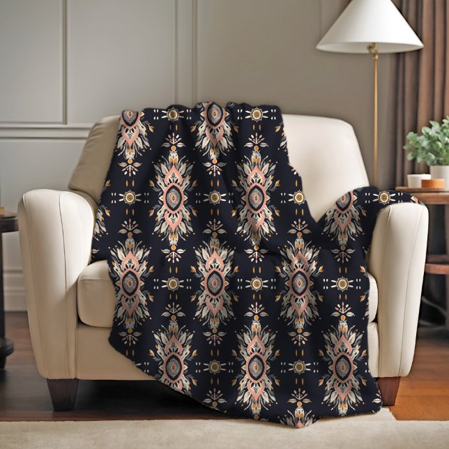 Desert Rose Charm Fleece Blanket (Creator Uploaded)