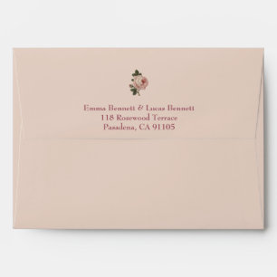 Desert Rose – Dune & Bloom Wedding Details  Envelope