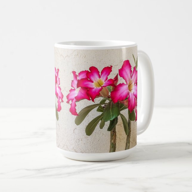 Desert Rose Flowers Mug (Front Right)