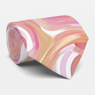 Desert Rose Swirl Necktie