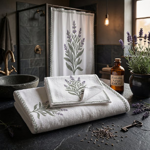 Desert Sage botanical Shower Curtain