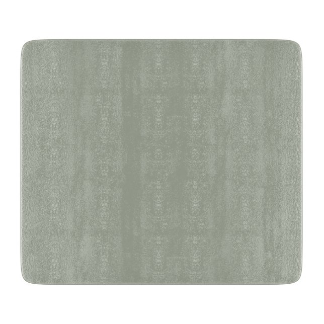 Desert Sage Solid Colour Cutting Board (Front)