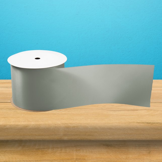 Desert Sage Solid Colour Satin Ribbon (Creator Uploaded)