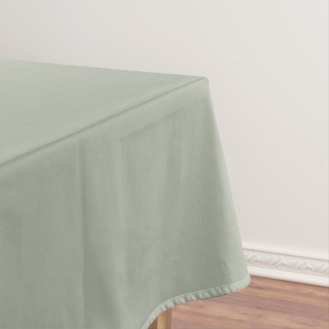 Desert Sage Solid Colour Tablecloth (In Situ)