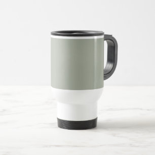 Desert Sage Solid Colour Travel Mug