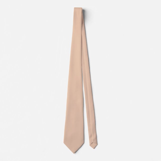 Desert Sand Bold One Colour Tie (Front)