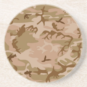 Desert Sand Camouflage Coaster