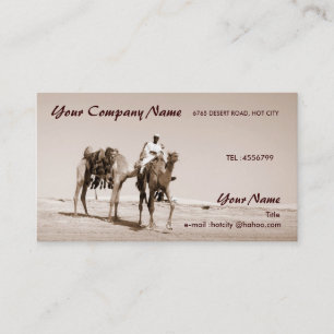 Desert Scene Business Card