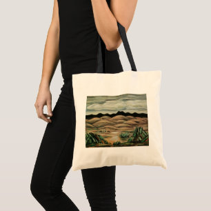 Desert Scene by Marsden Hartley, Vintage Fine Art Tote Bag