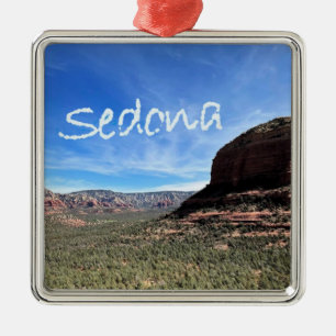 Desert Sedona Arizona Metal Ornament