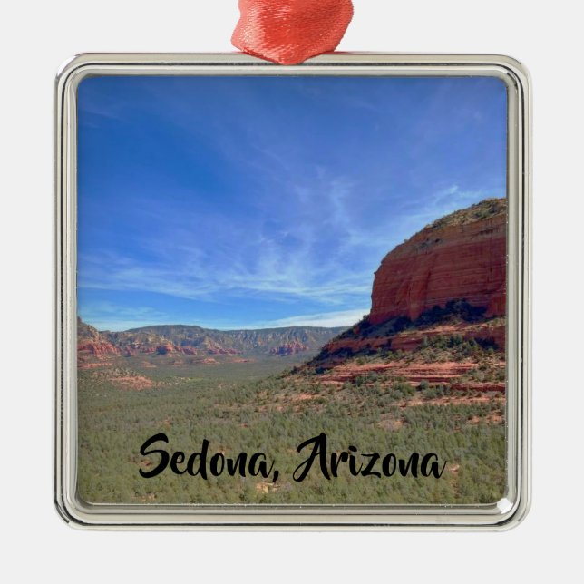 Desert Sedona Arizona Metal Tree Decoration (Front)