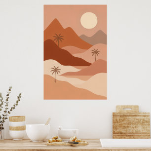 Desert Serenity   Boho Style Wall Art