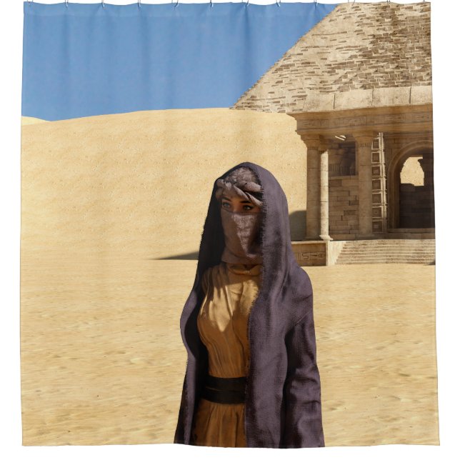 Desert Shower Curtain (Front)