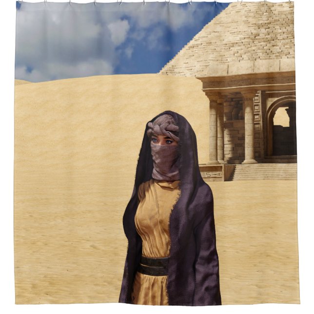 Desert Shower Curtain (Front)