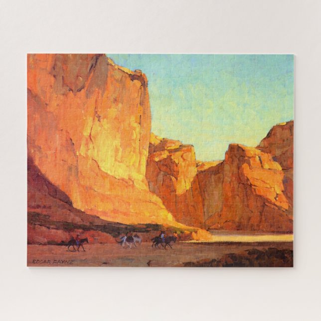Desert Skies Edgar Payne Jigsaw Puzzle (Horizontal)