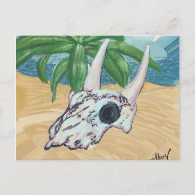 Desert Skull Postcard (Front)