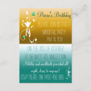 Desert sky Invitations