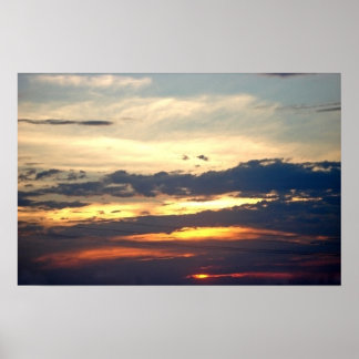 Desert Sky Poster