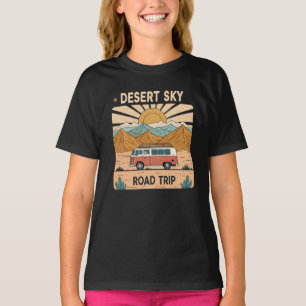 Desert Sky Road Vintage T-Shirt - Classic Camper