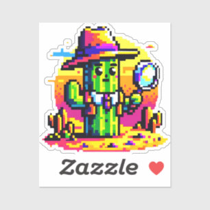 Desert Sleuth: 8-Bit Cactus Detective Adventure
