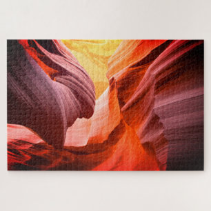 Desert Slot Canyon or Your Photo Jigsaw Puzzle