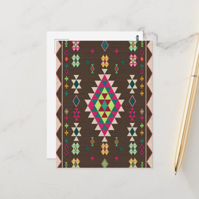 Desert Soul: Moroccan Heritage Charm Postcard (Front/Back In Situ)