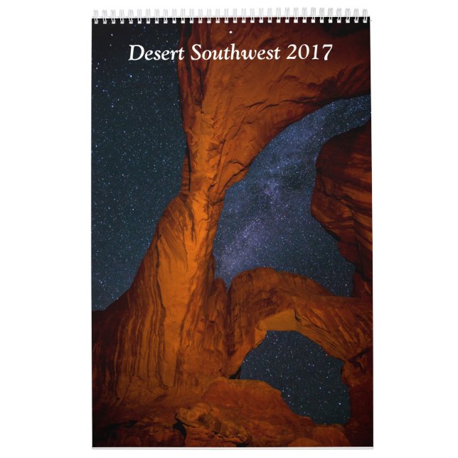 Desert Southwest 2017 Calendar (Cover)
