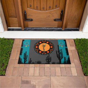 Desert Southwest Kokopelli  Doormat