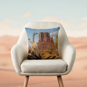 Desert Southwest Monument Valley Throw Pillow