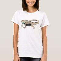 Desert Spiny Lizard Reptile Animal Art Unique