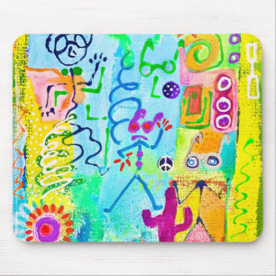 Desert Stick Zombies Mousepad