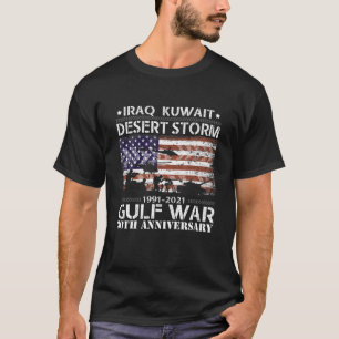 Desert Storm 30Th Anniversary 1991-2021 Father Vet T-Shirt