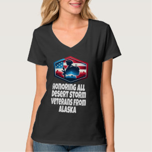 Desert Storm Honouring All Desert Storm Veterans F T-Shirt