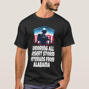 Desert Storm Honouring All Desert Storm Veterans F T-Shirt