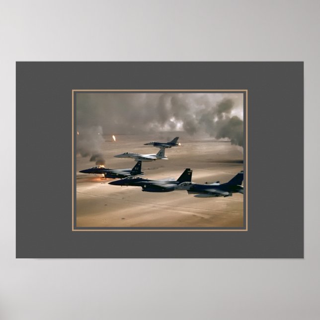Desert Storm Poster (Front)
