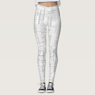 Desert Storm, Snow Drift, Dawn Pink language Desig Leggings