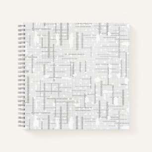 Desert Storm, Snow Drift, Dawn PinkSpiral Notebook