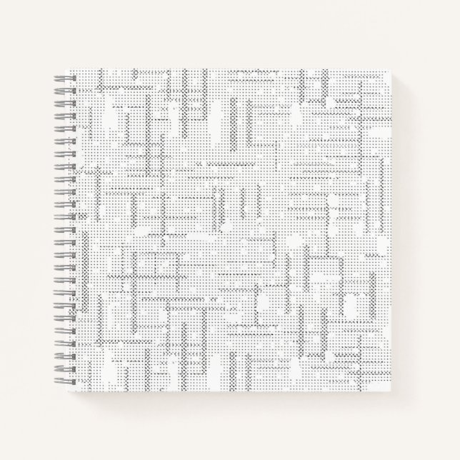 Desert Storm, Snow Drift, Dawn PinkSpiral Notebook (Front)