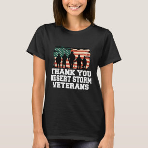 Desert Storm Veteran Thank You Desert Storm Vetera T-Shirt