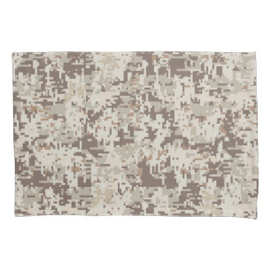 Desert Style Digital Camouflage Pillowcase