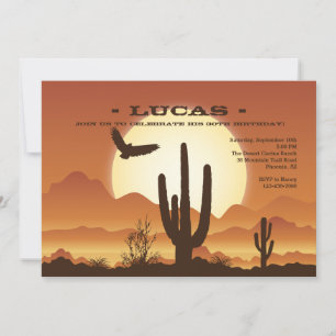 Desert Sun Invitation