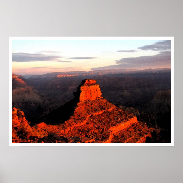 Desert Sunrise 36 x 24 Poster (Front)