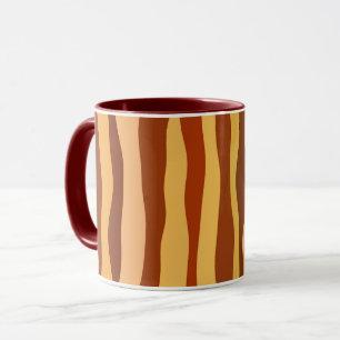 Desert Sunrise Gold Burnt Orange Sienna Mug