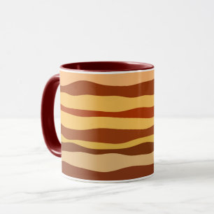 Desert Sunrise Gold Burnt Orange Sienna Mug