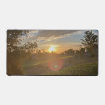 Desert Sunrise Over Las Vegas Golf Course