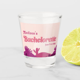 Desert Sunset Bachelorette Scottsdale/Palm Springs Shot Glass